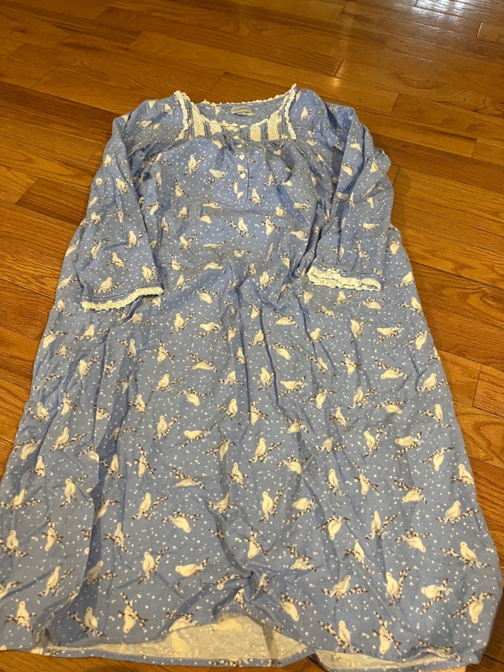 Lanz of Salzburg flannel nightgown